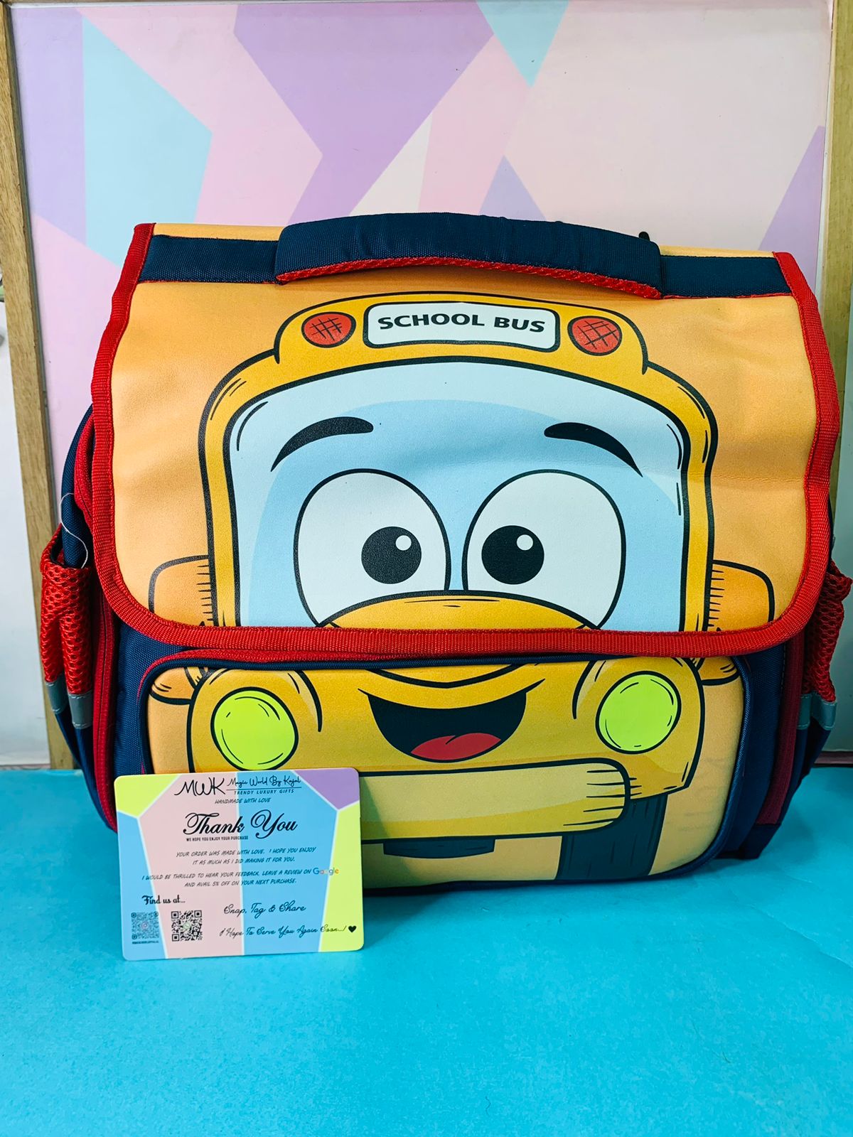 School Bus Bag Magic World By Kajal