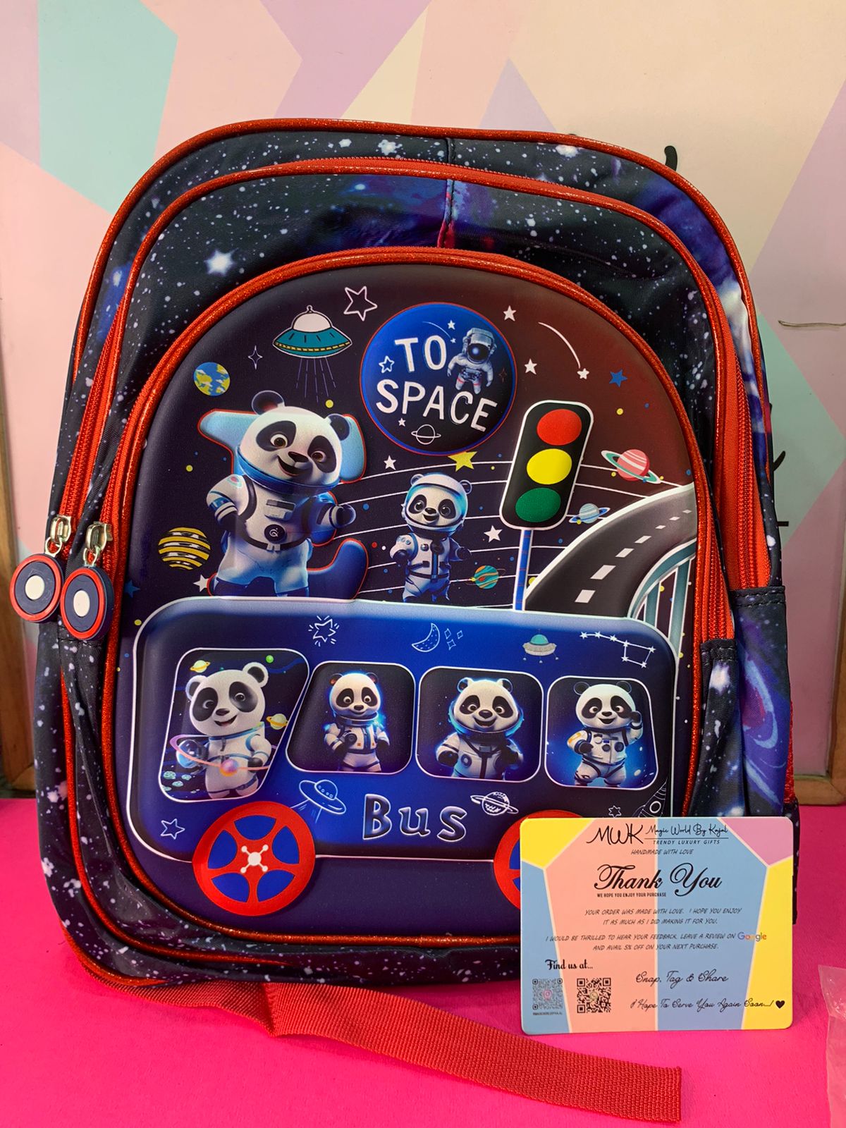 Space Bag Red